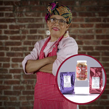 Load image into Gallery viewer, AUNT FLORA'S SOULSATION APPLE COBBLER PIE FILLING &amp; BONUS COFFEE PACKS
